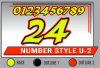 LAYERED NUMBER SET U-2